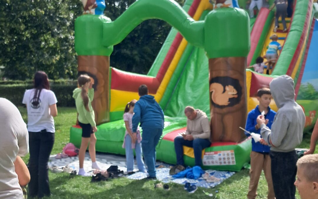 Osiedlowe spotkania dzieci na zakończenie wakacji