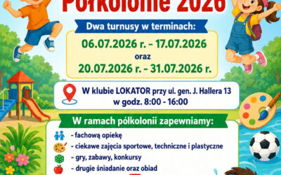 Zapraszamy na letnie półkolonie